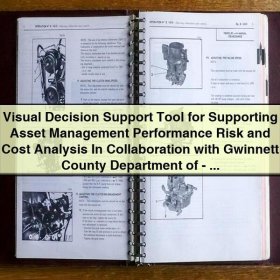 Visual Decision Support Tool for Supporting Asset Management Performance Risk and Cost Analysis In Collaboration with Gwinnett County Department of-Diogo Vitorino