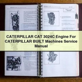 Manual de Servicio y Reparación del Motor CATERPILLAR CAT 3024C para Maquinaria CATERPILLAR