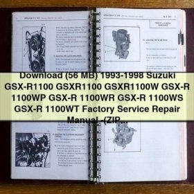 Manual de Reparación Suzuki GSX-R1100 (1993-1998)