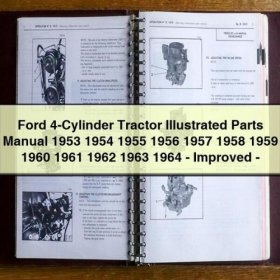 Manual de Partes Ilustrado para Tractores Ford de 4 Cilindros (1953-1964) - Mejorado