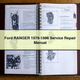 Ford RANGER 1979-1986 Manual de servicio y reparación