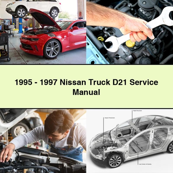 1995-1997 Nissan Truck D21 Manual de servicio y reparación