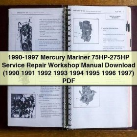 1990-1997 Mercury Mariner 75HP-275HP Service Repair Workshop Manual (1990 1991 1992 1993 1994 1995 1996 1997)