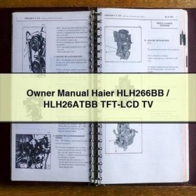Manual del Propietario TV Haier HLH266BB / HLH26ATBB TFT-LCD PDF