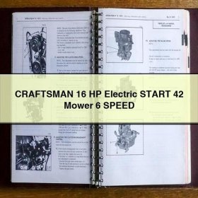 Cortacésped Craftsman 16 HP Arranque Eléctrico 42" 6 Velocidades
