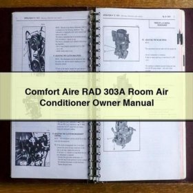 Manual del Aire Acondicionado RAD 303A Comfort Aire