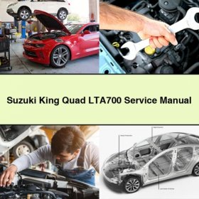 Manual de Servicio Suzuki King Quad LTA700 PDF