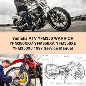 Yamaha ATV YFM350 WARRIOR YFM350XKC YFM350XA YFM350XE YFM350XJ 1997 Manual de servicio y reparación