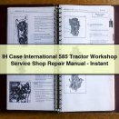 IH Case International 585 Tractor Workshop Service Shop Repair Manual-PDF