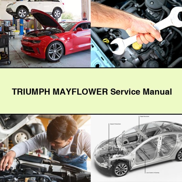TRIUMPH MAYFLOWER Manual de servicio y reparación