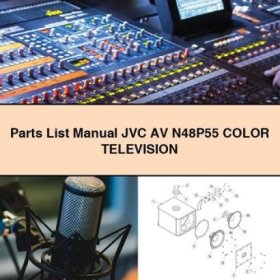 Manual de Partes JVC AV N48P55 Televisor a Color PDF