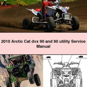 2010 Arctic Cat dvx 90 and 90 utility Manual de servicio y reparación