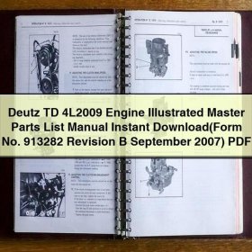 Manual de Piezas Ilustrativo para Motor Deutz TD 4L2009