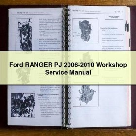 Manual de Servicio y Reparación Ford Ranger PJ 2006-2010