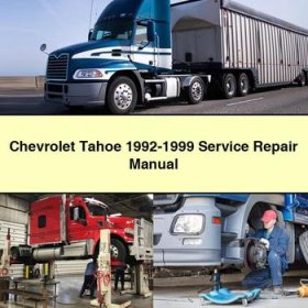 Chevrolet Tahoe 1992-1999 Manual de servicio y reparación