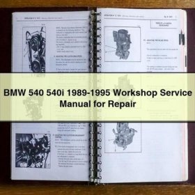 Manual de Servicio BMW 540i (1989-1995) - PDF