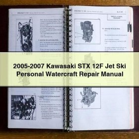 2005-2007 Kawasaki STX 12F Jet Ski Personal Watercraft Repair Manual