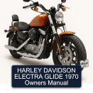 HARLEY DAVIDSON ELECTRA GLIDE 1970 Owners Manual