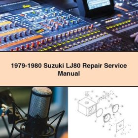 1979-1980 Suzuki LJ80 Manual de servicio y reparación