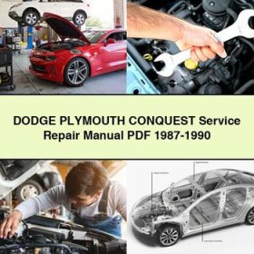 DODGE PLYMOUTH CONQUEST Manual de servicio y reparación 1987-1990
