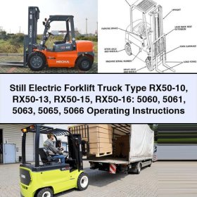Manual de Operación: Carretilla Elevadora Eléctrica RX50-10, RX50-13, RX50-15, RX50-16: 5060, 5061, 5063, 5065, 5066