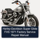 Harley-Davidson Super Glide FXS 1971 Factory Service Repair Manual