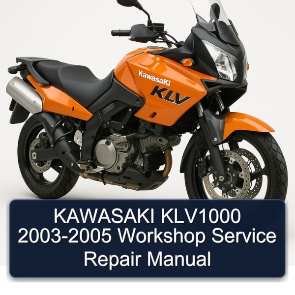 KAWASAKI KLV1000 2003-2005 Workshop Service Repair Manual