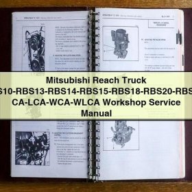 Manual de Servicio de Taller Mitsubishi Reach Truck RBS