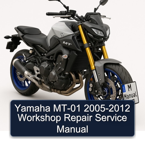Yamaha MT-01 2005-2012 Workshop Repair Service Manual