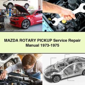 Mazda ROTARY Pickup Manual de servicio y reparación 1973-1975