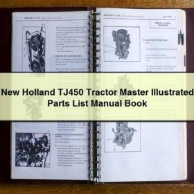 Manual de Partes Ilustrada para Tractor New Holland TJ450 (PDF)