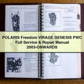 POLARIS Freedom VIRAGE GENESIS PWC Full Manual de servicio y reparación 2003-ONWARDS