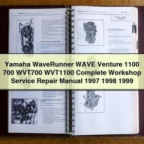 Yamaha WaveRunner WAVE Venture 1100 700 WVT700 WVT1100 Manual completo de servicio y reparación del taller 1997 1998 1999 PDF Download