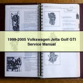 1999-2005 Volkswagen Jetta Golf GTI Manual de servicio y reparación