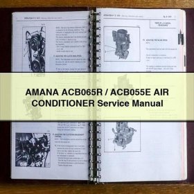 AMANA ACB065R/ACB055E AIR CONDITIONER Manual de servicio y reparación