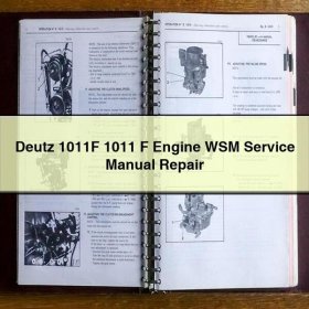 Manual de Servicio y Reparación Deutz 1011F (PDF)
