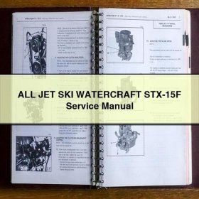 ALL JET SKI WATERCRAFT STX-15F Manual de servicio y reparación