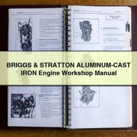 Manual de taller Briggs & Stratton - Motores de Aluminio y Hierro Fundido (PDF)
