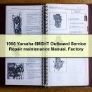 1995 Yamaha 6MSHT Outboard Service Repair maintenance Manual. Factory