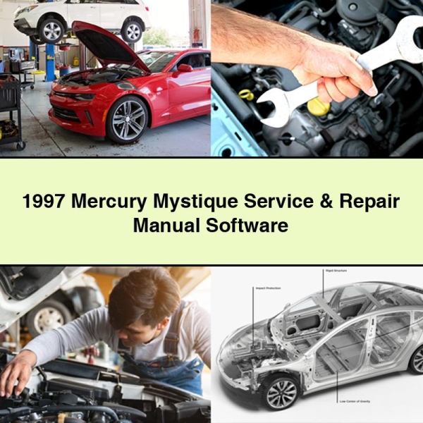 1997 Mercury Mystique Manual de servicio y reparación Software