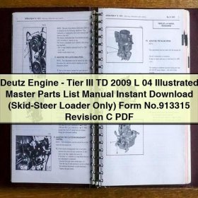 Manual de Piezas Ilustrada - Deutz TD 2009 L 04 (Cargador de Orugas)