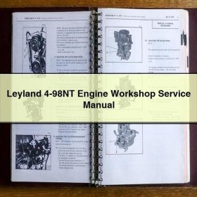 Leyland 4-98NT Engine Workshop Manual de servicio y reparación