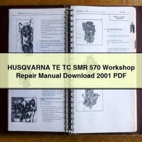 HUSQVARNA TE TC SMR 570 Workshop Repair Manual 2001
