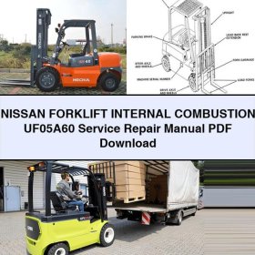 Nissan Gabelstapler UF05A60 Service- und Reparaturhandbuch