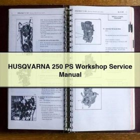 Manual de Servicio y Reparación HUSQVARNA 250 PS