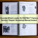 Hyundai Wheel Loader HL730(TM)-7 Factory Service/Repair/ Workshop Manual