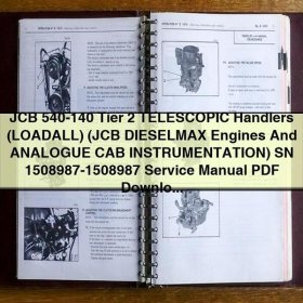 Manual de Servicio y Reparación JCB 540-140 Tier 2