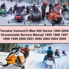 Manual de Servicio Yamaha Venture/V-Max 600 (1994-2006) - PDF