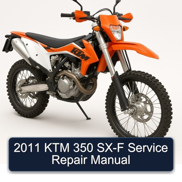 2011 KTM 350 SX-F Service Repair Manual