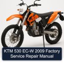 KTM 530 EC-W 2009 Factory Service Repair Manual